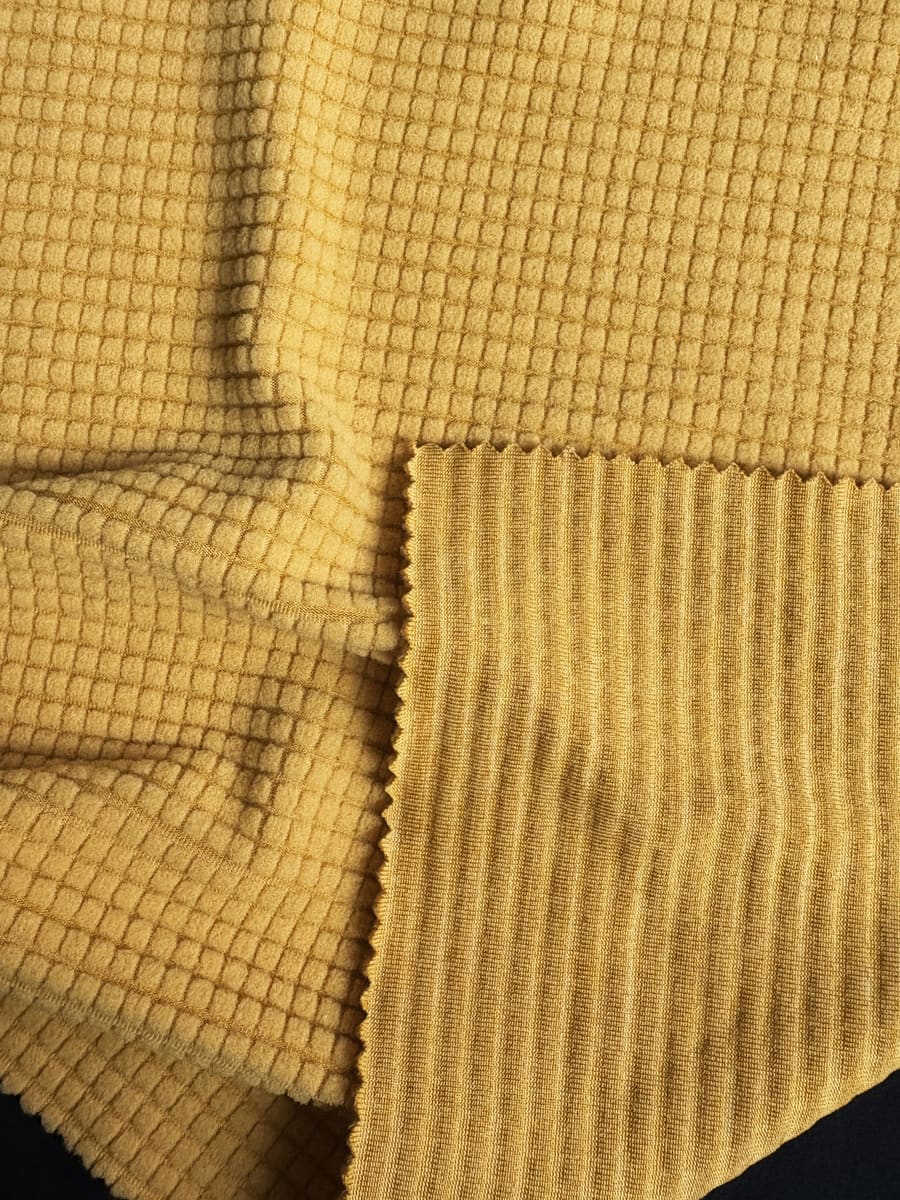YK2116-1 Cationic Grid Fleece