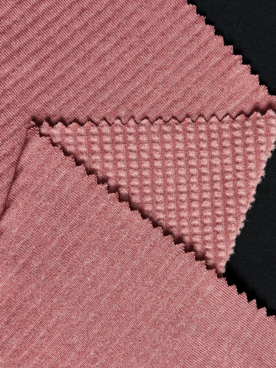 YK2729 Cationic-Poly Reverse-Cover Grid Fleece
