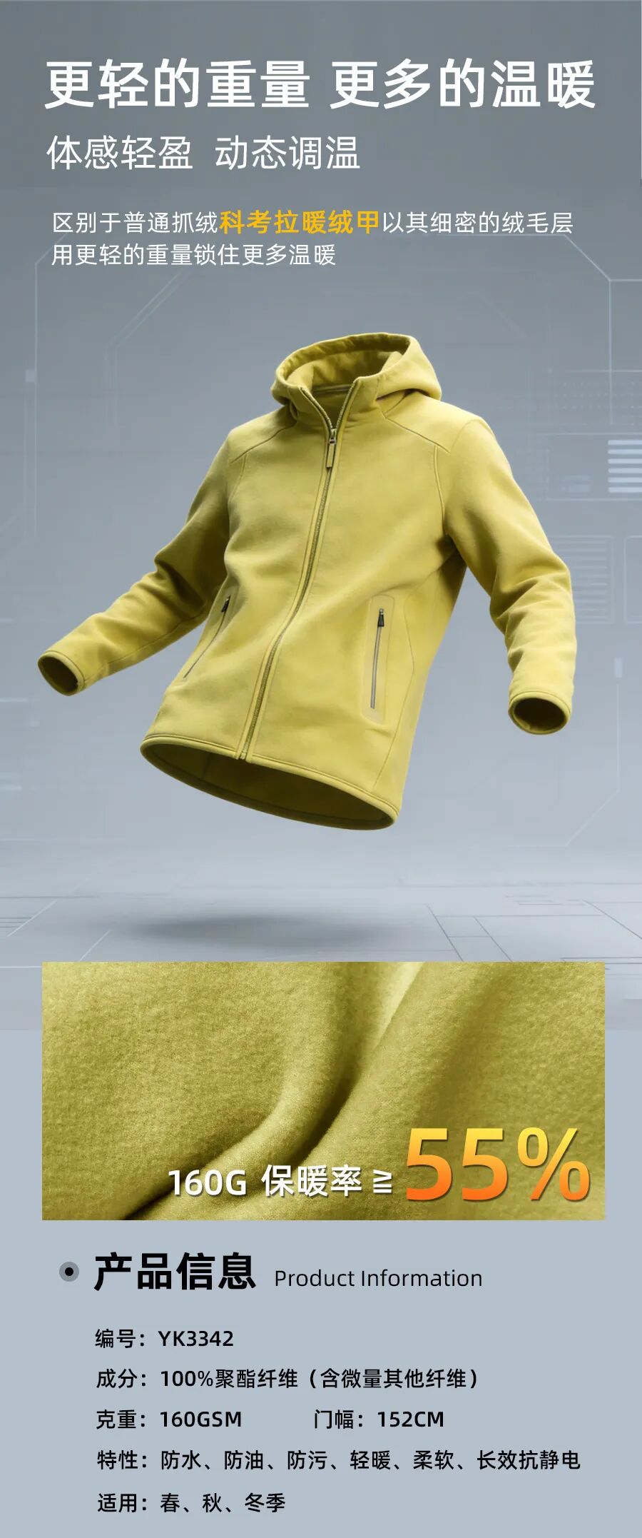HydroShield Fleece™ — Triple-shield Warm Fleece · Fig 8