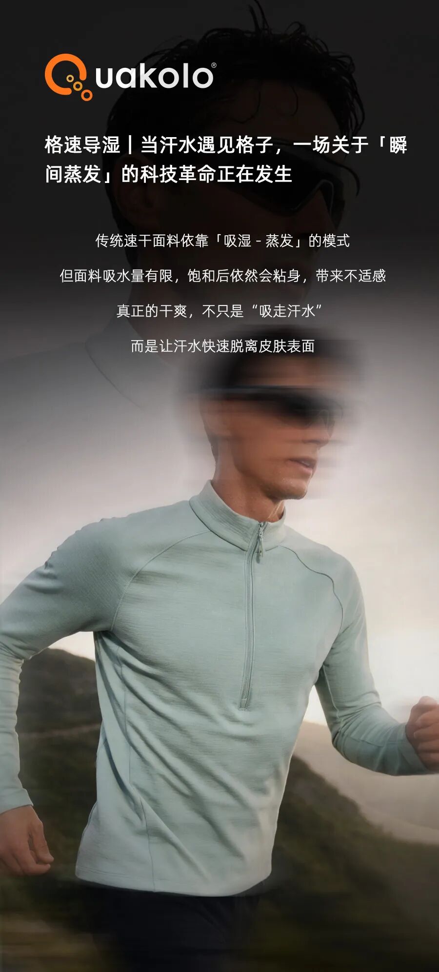 Super Grid��™ — One-way Moisture-wicking Warm Fabric · Fig 2