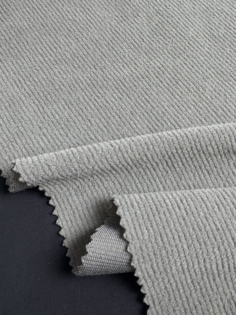 YK3326 Poly-Wool Grid Fleece